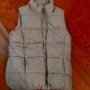 Gray, Old Navy Full-zip Vest